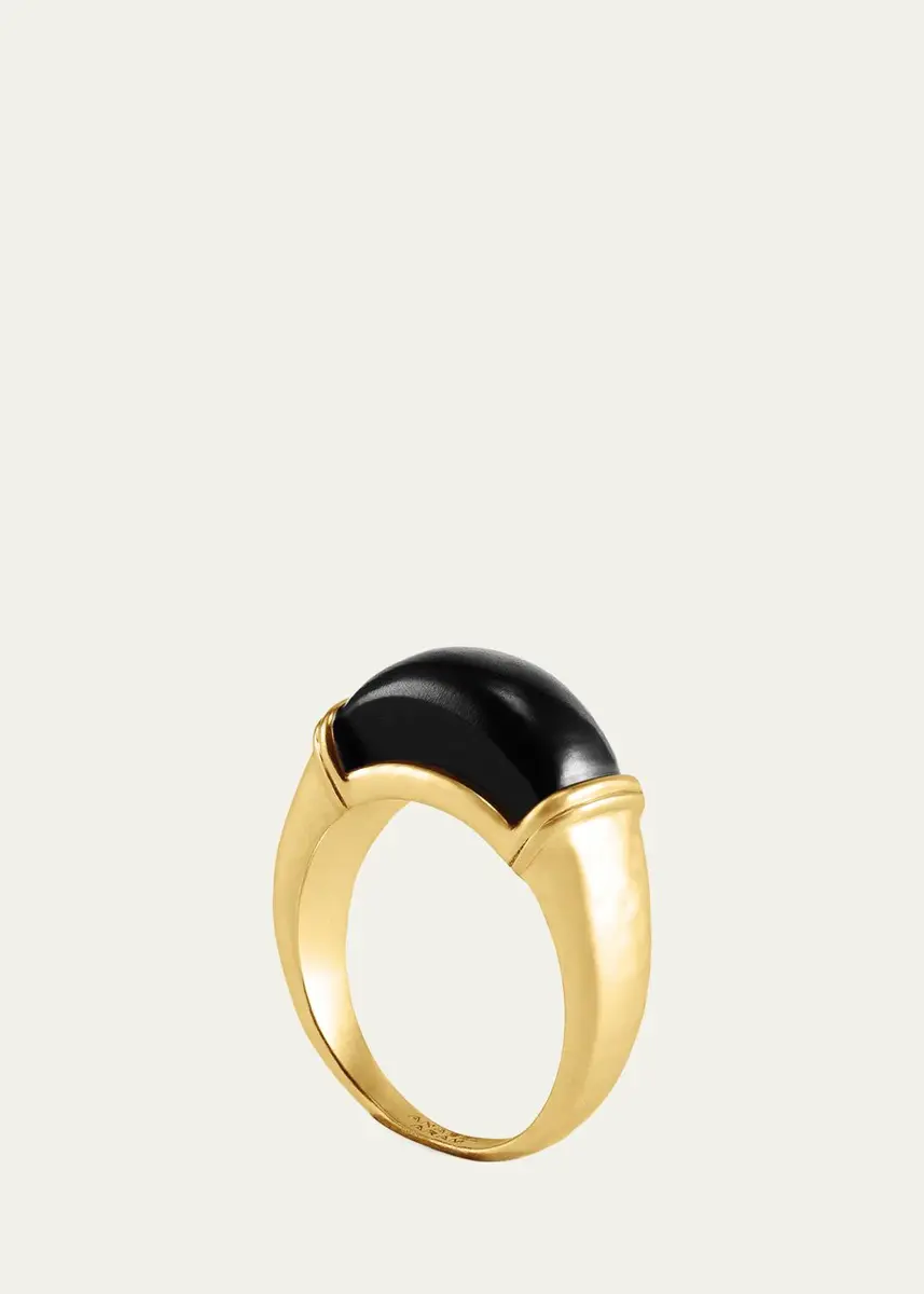 Anabel Aram Jewelry Forza Ring with Black Onyx | Thumbnail 2