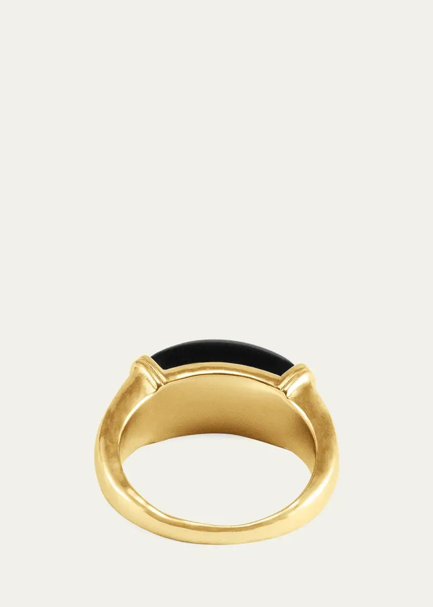 Anabel Aram Jewelry Forza Ring with Black Onyx | Thumbnail 3
