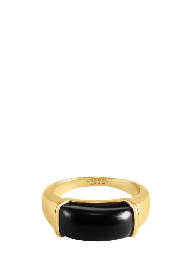 Forza Ring with Black Onyx Forza Ring with Black Onyx