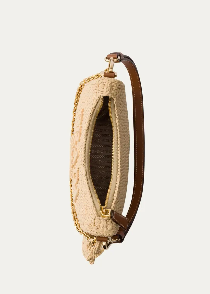 Prada Re-Edition Mini Crochet Shoulder Bag | Thumbnail 3 Prada Re-Edition Mini Crochet Shoulder Bag | Thumbnail 3