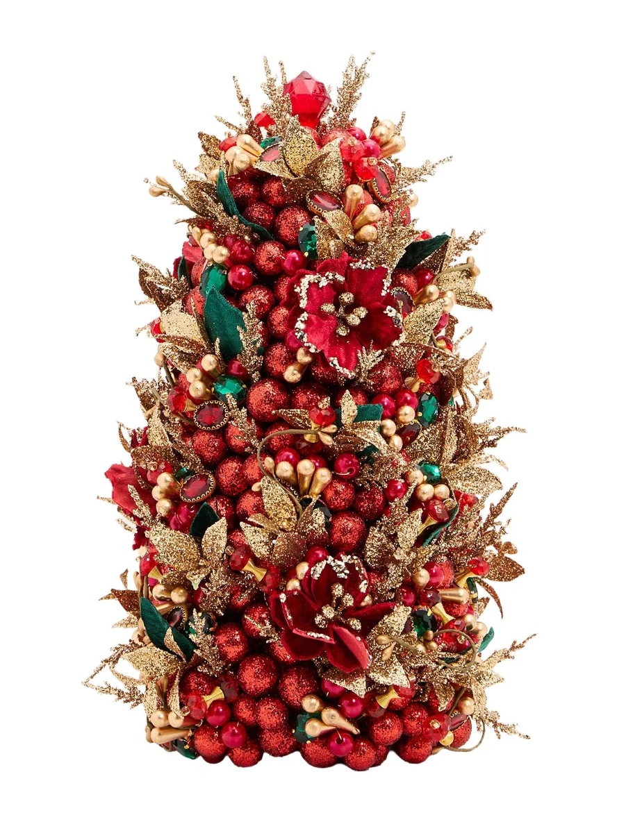 Salzburg Creations Shining Elegance 12" Tabletop Christmas Tree
