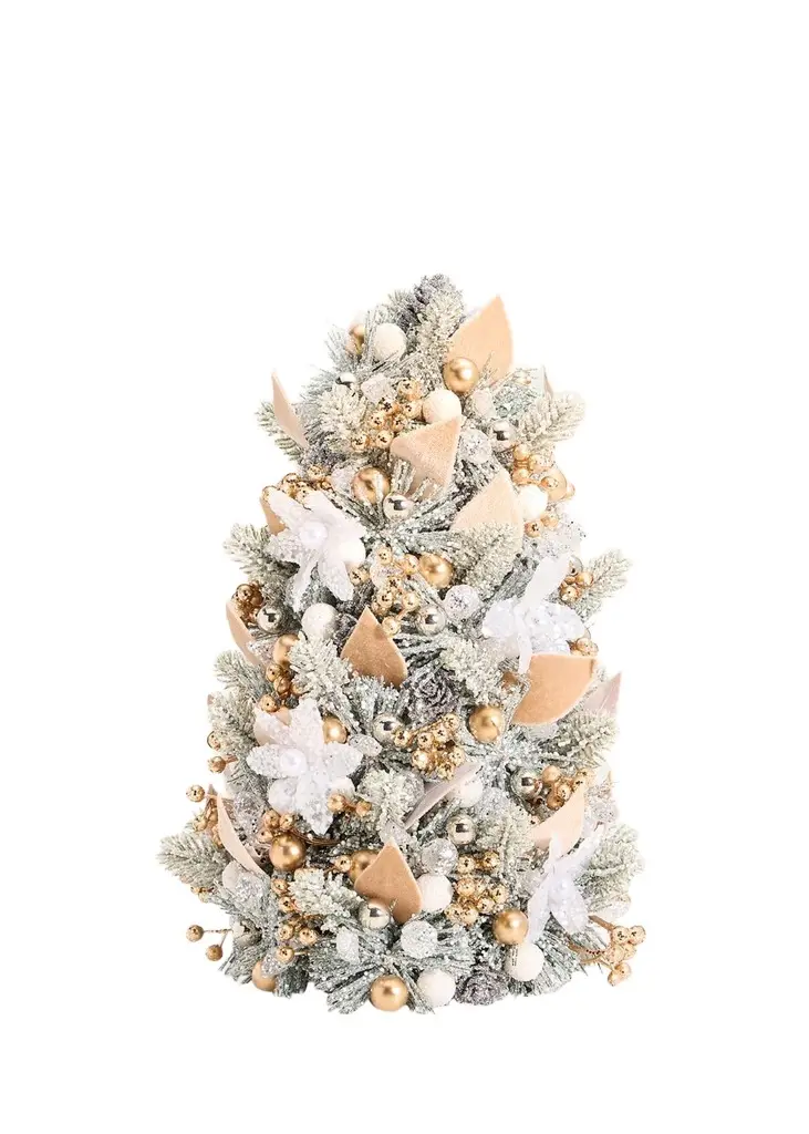 Salzburg Creations Winter Wonderland 12" Tabletop Christmas Tree