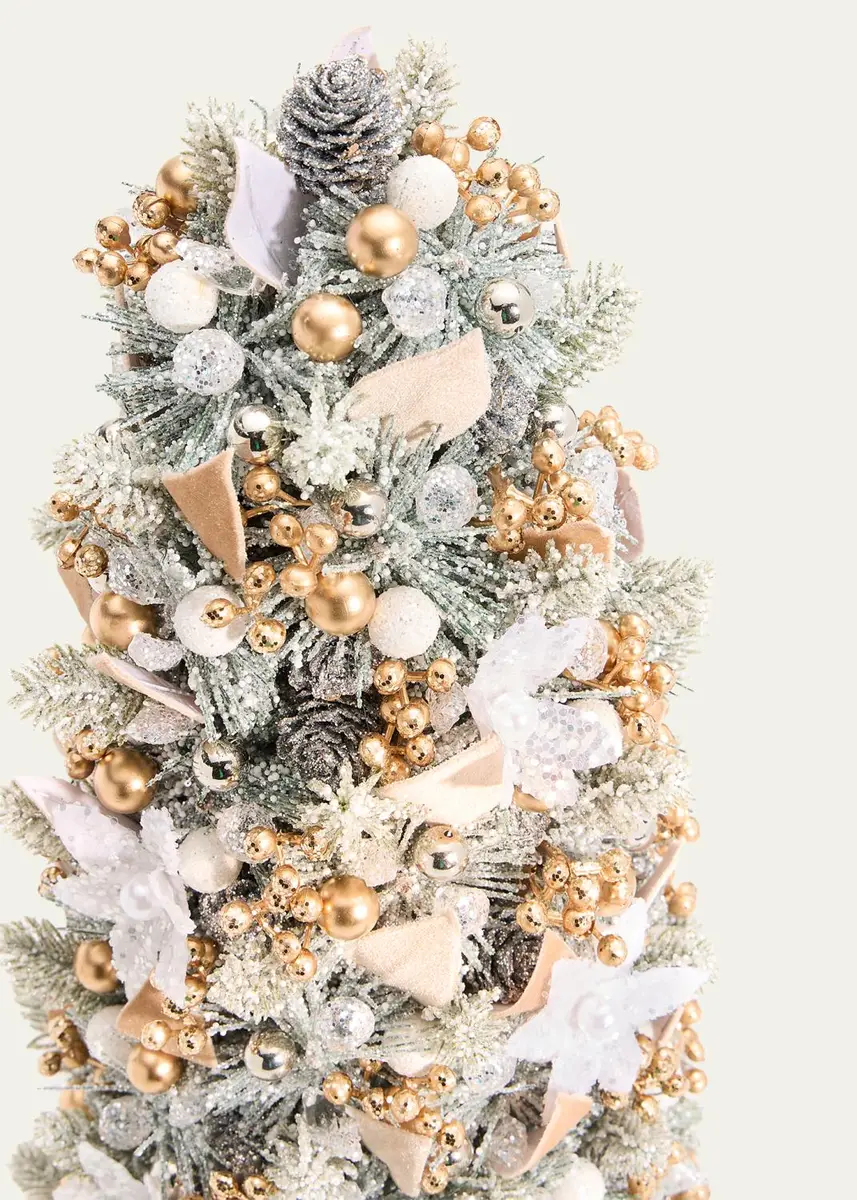 Salzburg Creations Winter Wonderland 18" Tabletop Christmas Tree | Thumbnail 2
