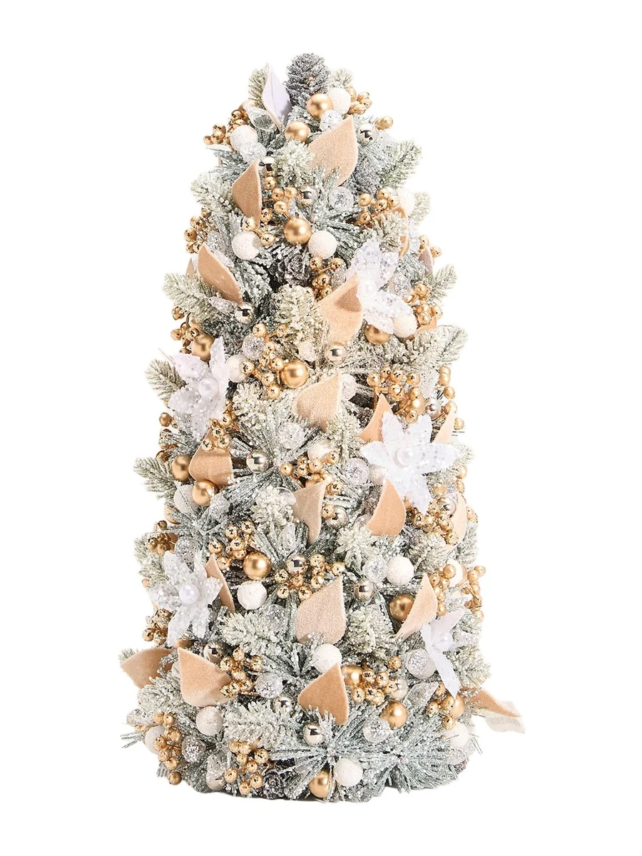Salzburg Creations Winter Wonderland 18" Tabletop Christmas Tree