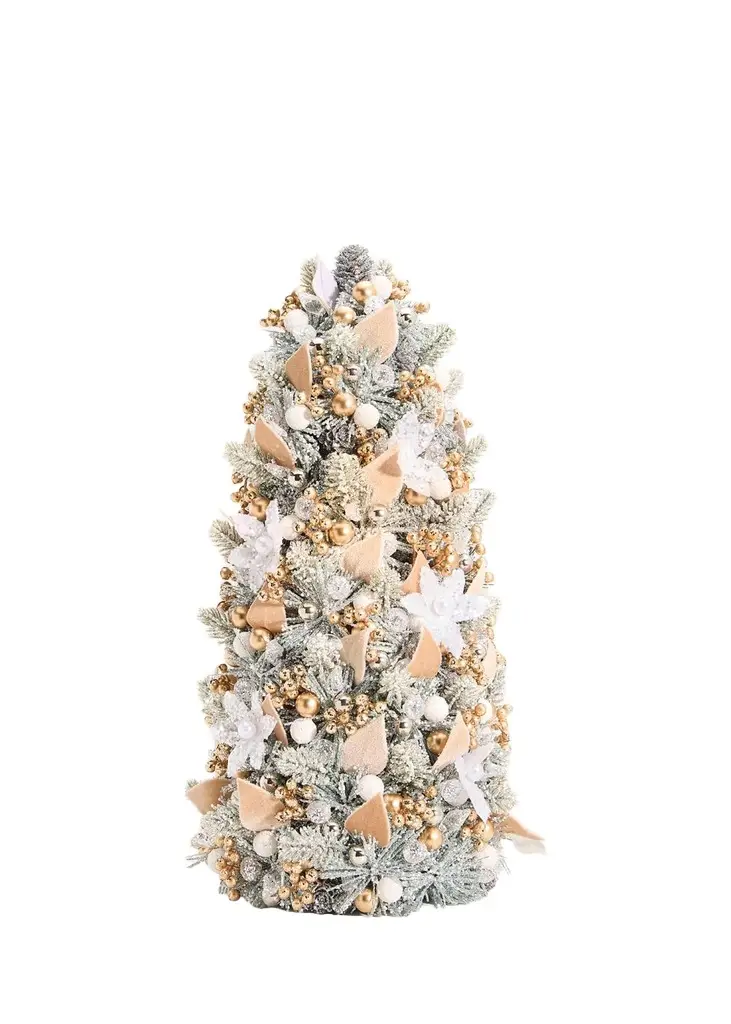 Salzburg Creations Winter Wonderland 18" Tabletop Christmas Tree