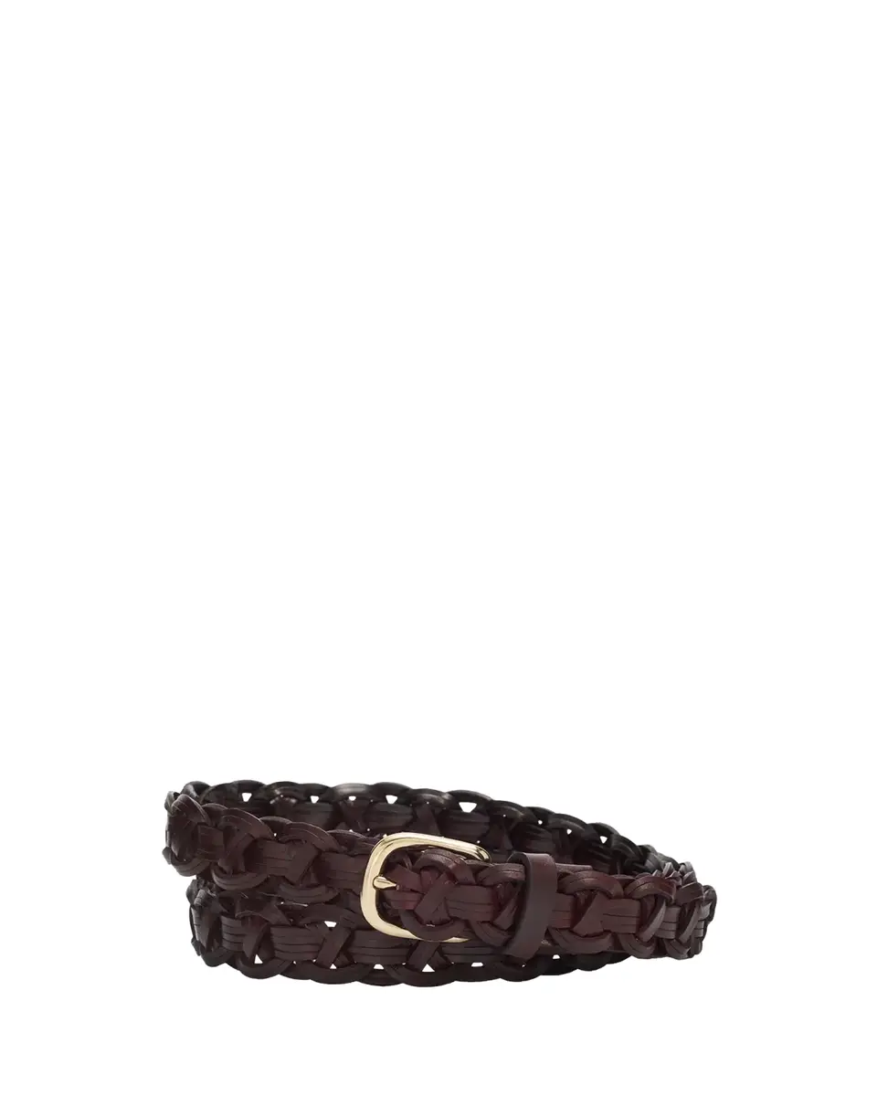 Brunello Cucinelli Men's Braided Leather Belt | Thumbnail 2