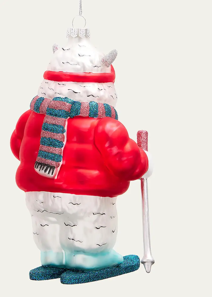Cody Foster & Co Apres Ski Yeti Christmas Ornament | Thumbnail 2 Cody Foster & Co Apres Ski Yeti Christmas Ornament | Thumbnail 2