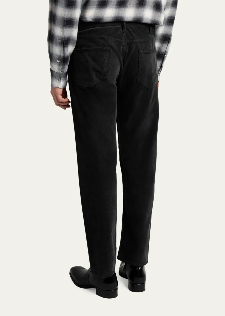 Tom Ford Men's Cotton Corduroy Straight Leg Five-Pocket Pants | Thumbnail 3 Tom Ford Men's Cotton Corduroy Straight Leg Five-Pocket Pants | Thumbnail 3