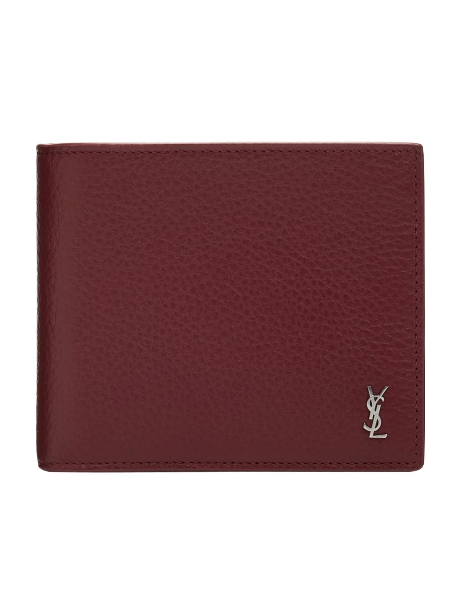 Saint Laurent Men's Leather Bifold Wallet