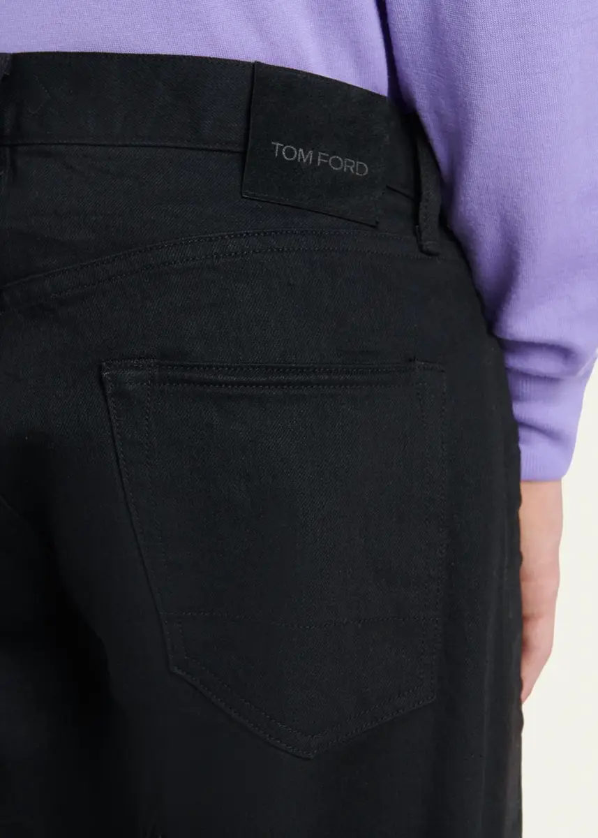 Tom Ford Men's Stretch Selvedge Denim Five-Pocket Pants | Thumbnail 5 Tom Ford Men's Stretch Selvedge Denim Five-Pocket Pants | Thumbnail 5