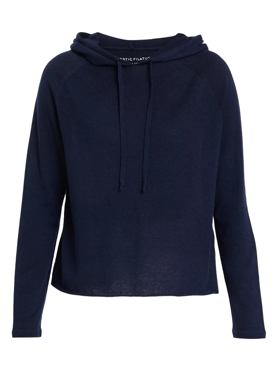 MAJESTIC FILATURES Machine Washable Cashmere Hoodie