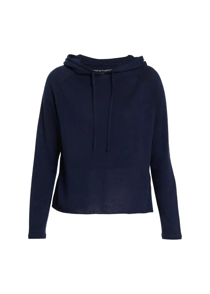 MAJESTIC FILATURES Machine Washable Cashmere Hoodie