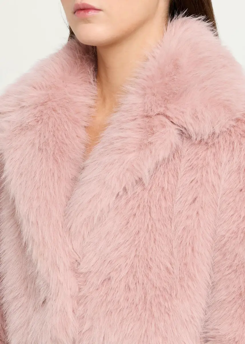 LoveShackFancy Stroma Faux Fur Crop Jacket | Thumbnail 5 LoveShackFancy Stroma Faux Fur Crop Jacket | Thumbnail 5