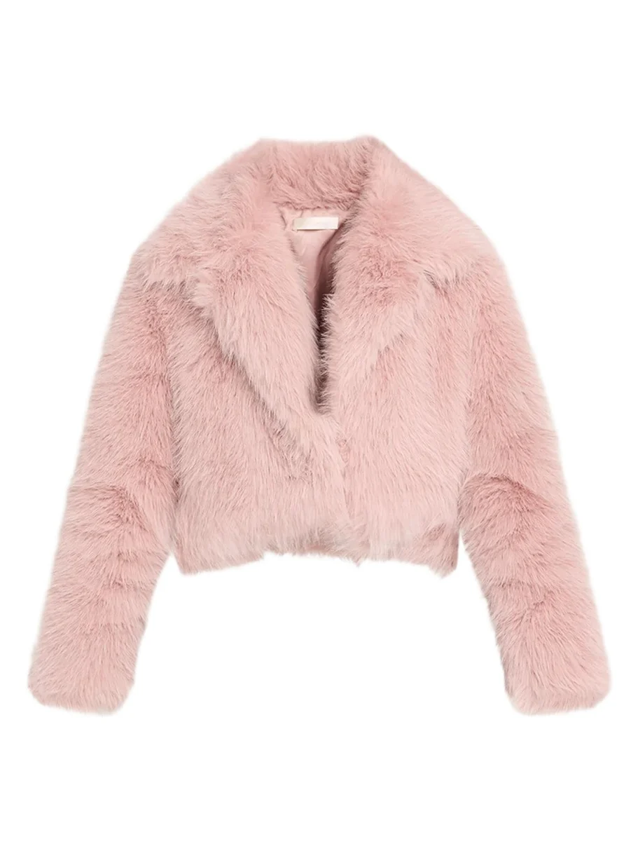 Stroma Faux Fur Crop Jacket