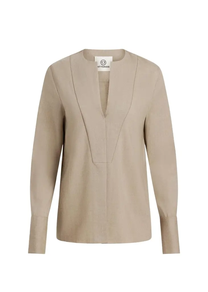 Attersee The Barb Stretch Suiting Shirt