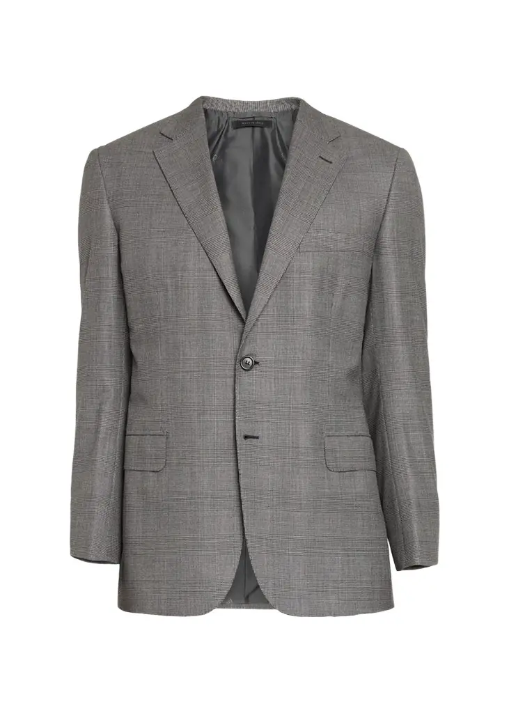 Brioni Men's Wool Prince of Wales Single-Breasted Suit