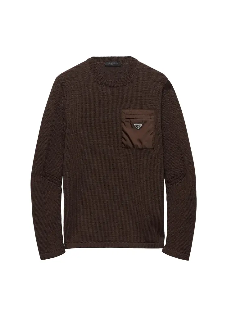 Prada Men's Cotton-Blend Sweater