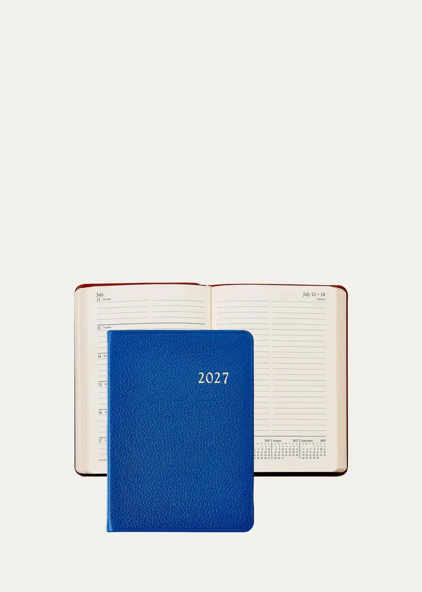 Graphic Image 2027 Leather Weekly Notebook | Thumbnail 2 Graphic Image 2027 Leather Weekly Notebook | Thumbnail 2