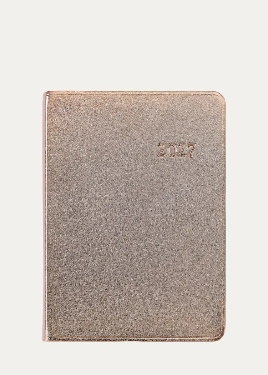 Graphic Image 2027 Leather Weekly Notebook | Thumbnail 3 Graphic Image 2027 Leather Weekly Notebook | Thumbnail 3