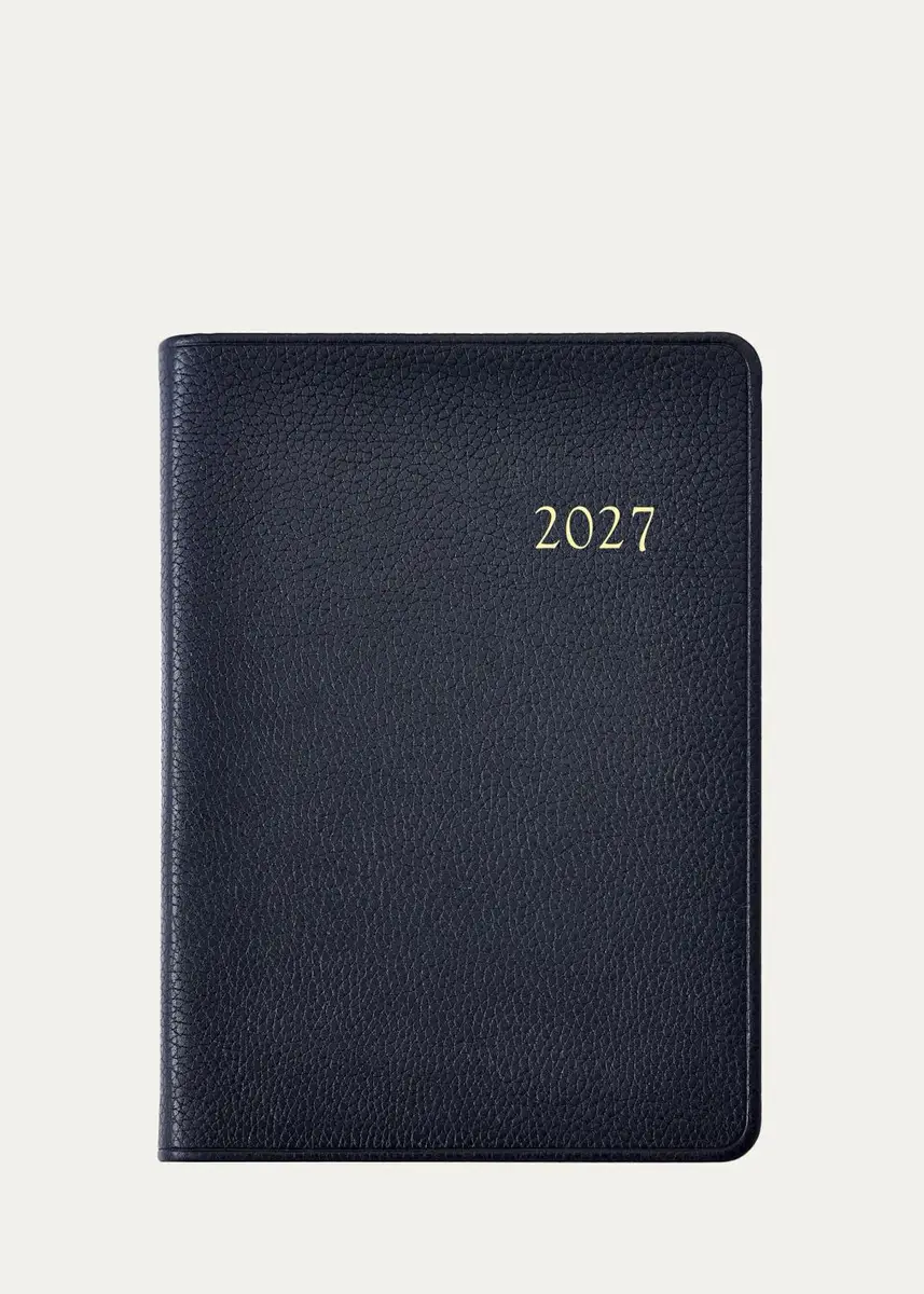 Graphic Image 2027 Leather Weekly Notebook | Thumbnail 9 Graphic Image 2027 Leather Weekly Notebook | Thumbnail 9