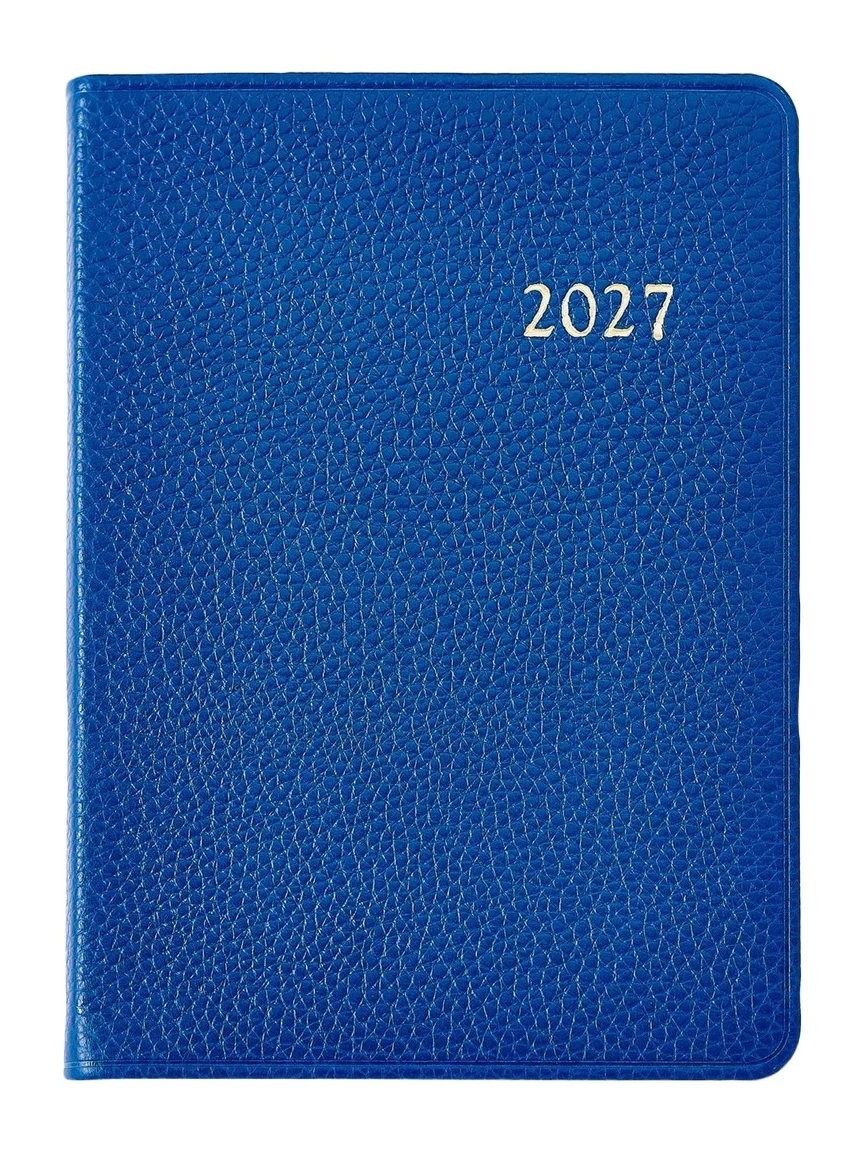 Graphic Image 2027 Leather Weekly Notebook