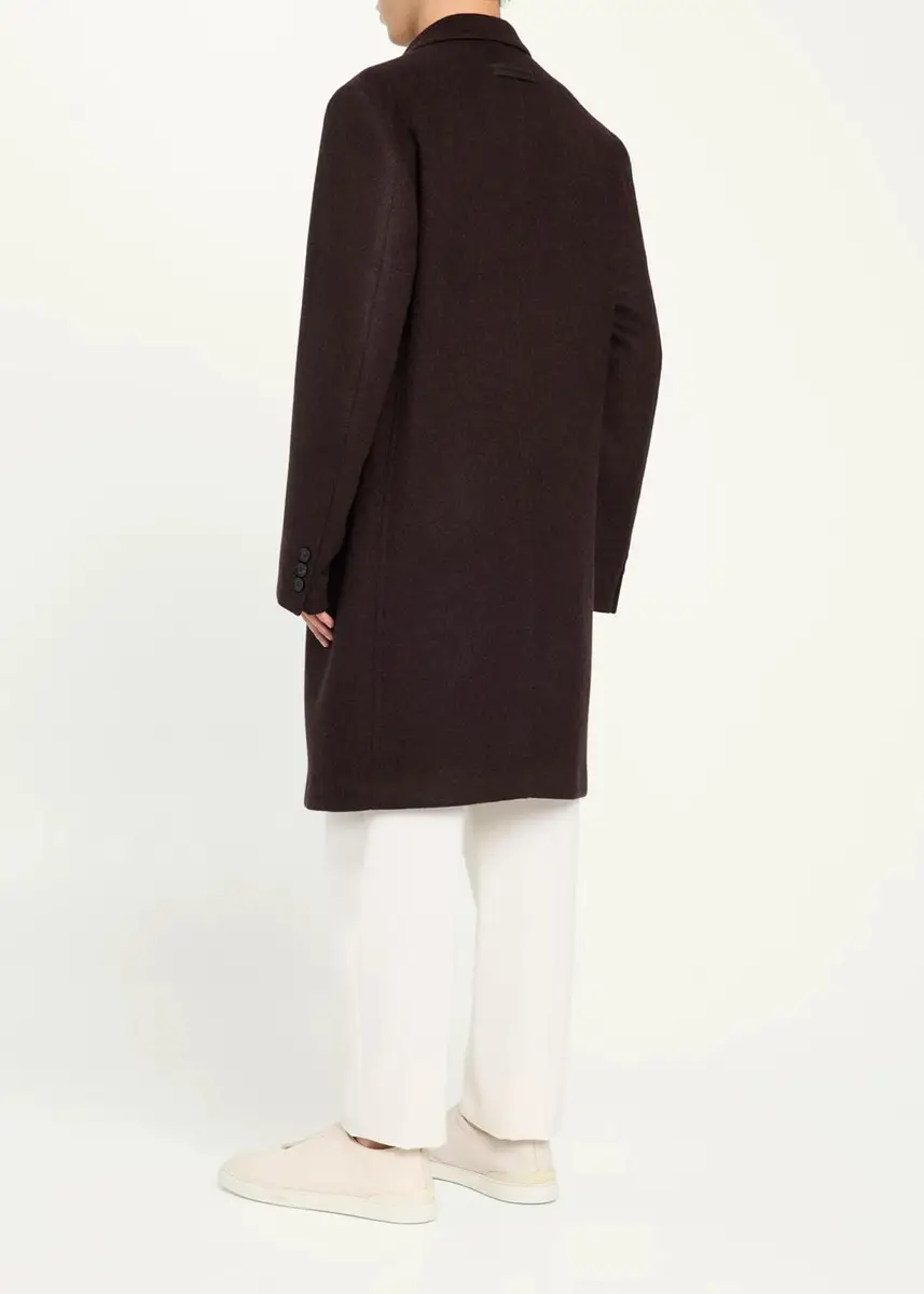 Zegna Men's Oasi Cashmere Overcoat | Thumbnail 3 Zegna Men's Oasi Cashmere Overcoat | Thumbnail 3