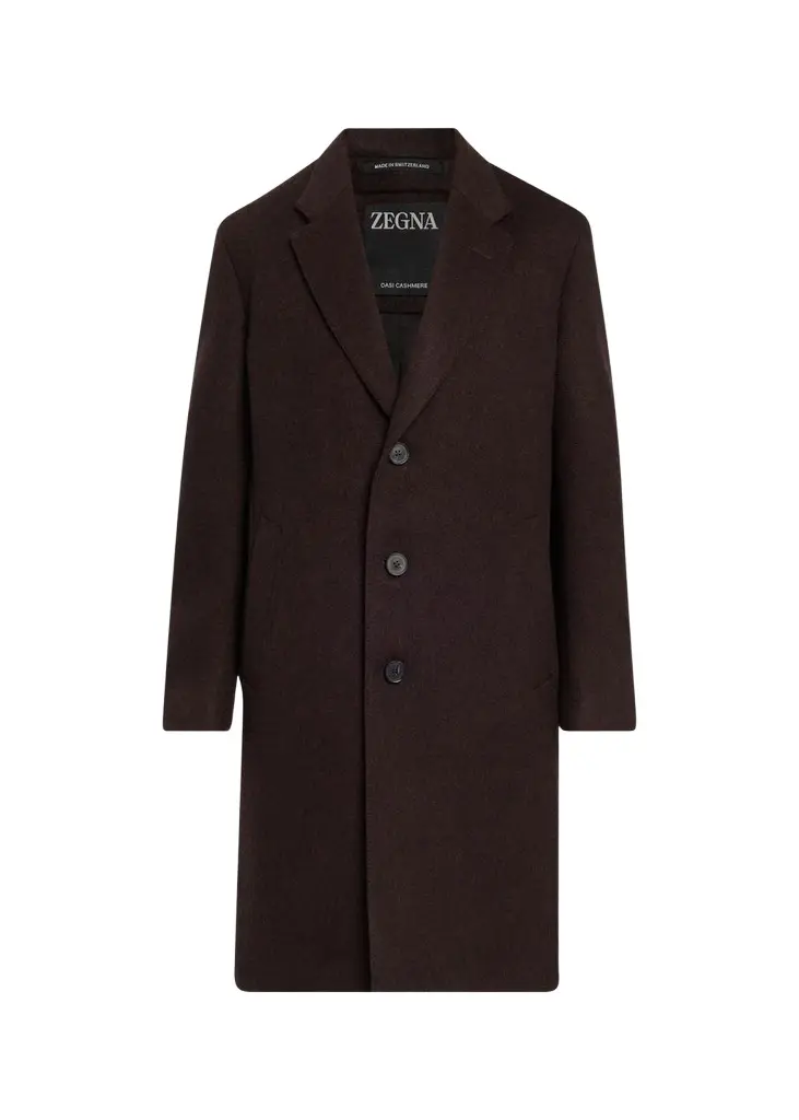 Zegna Men's Oasi Cashmere Overcoat