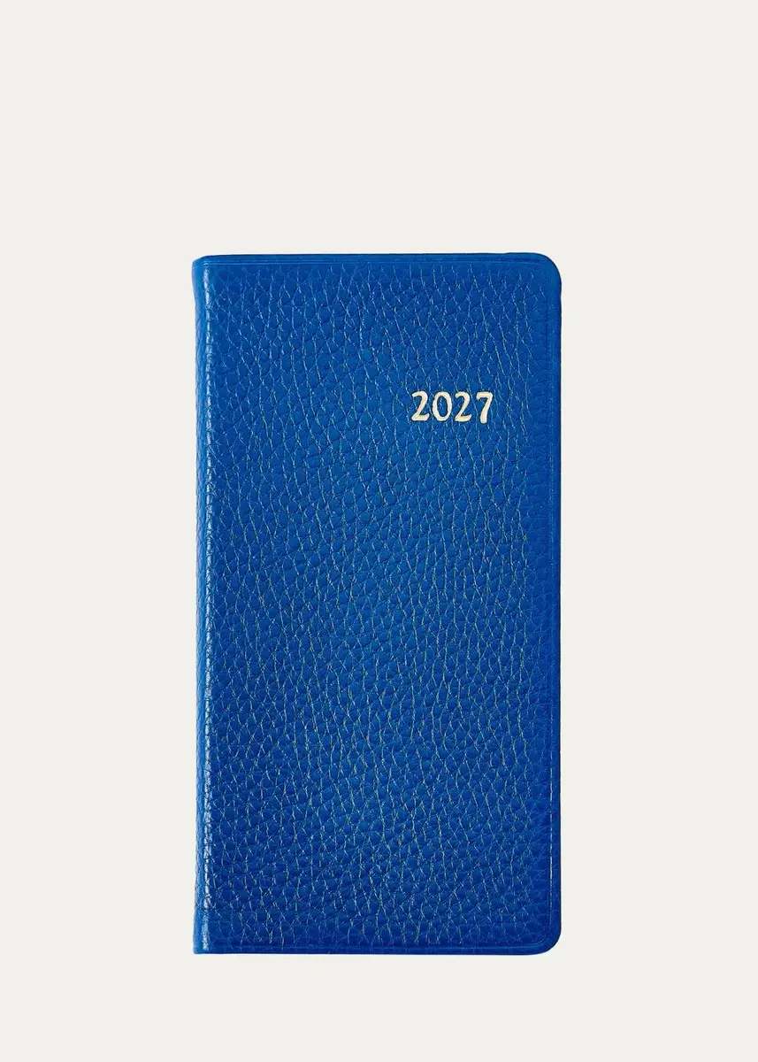 Graphic Image 2027 6" Leather Pocket Datebook | Thumbnail 6 Graphic Image 2027 6" Leather Pocket Datebook | Thumbnail 6