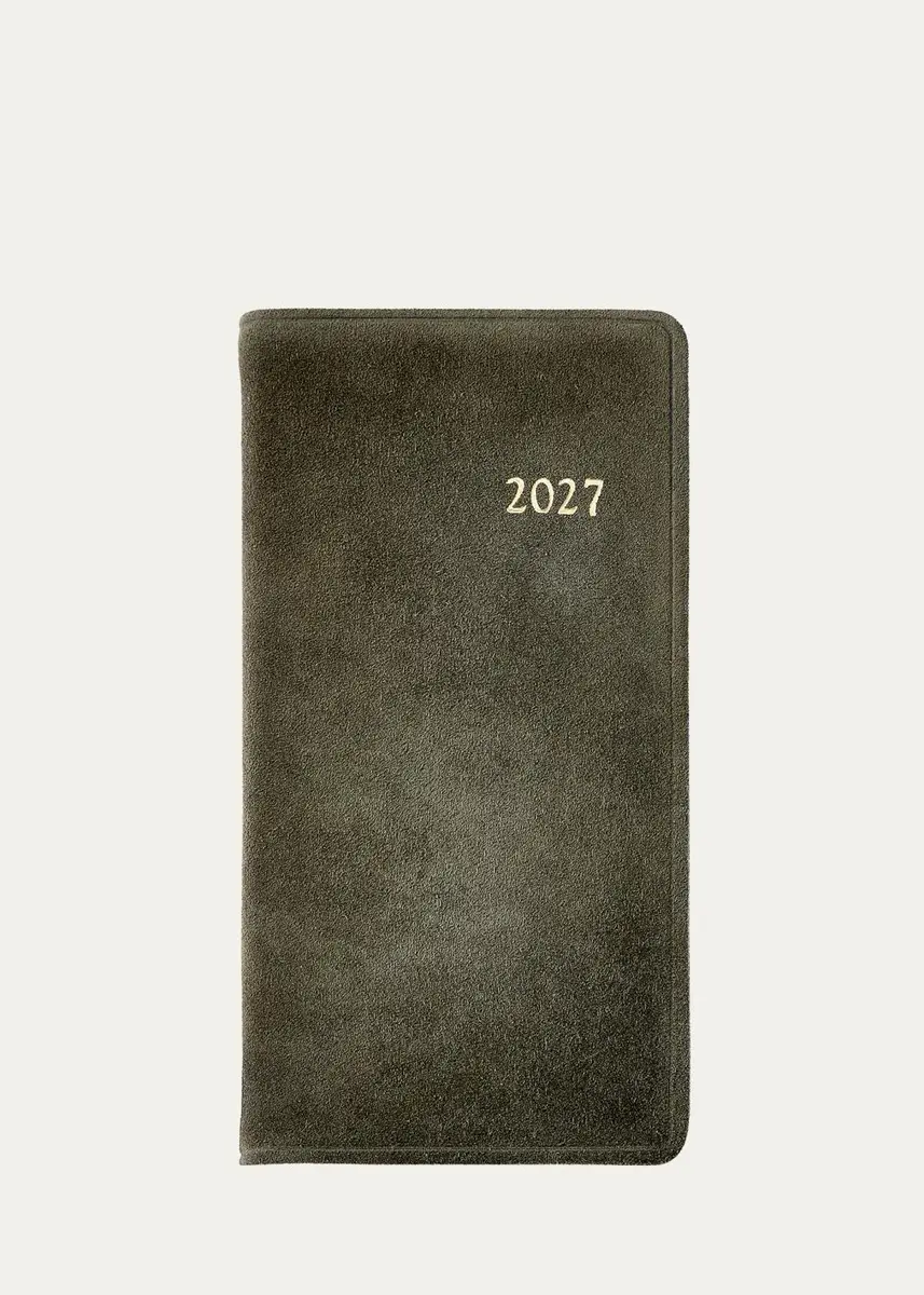 Graphic Image 2027 6" Leather Pocket Datebook | Thumbnail 10 Graphic Image 2027 6" Leather Pocket Datebook | Thumbnail 10