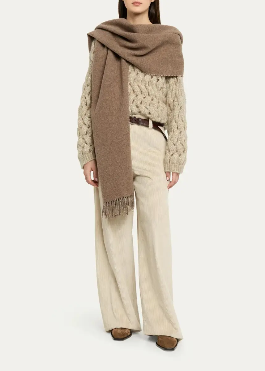Brunello Cucinelli 25mm Monili-Heel Suede Knee-High Boots | Thumbnail 3 Brunello Cucinelli 25mm Monili-Heel Suede Knee-High Boots | Thumbnail 3