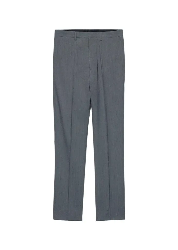 Prada Men's Mouliné Wool Pants