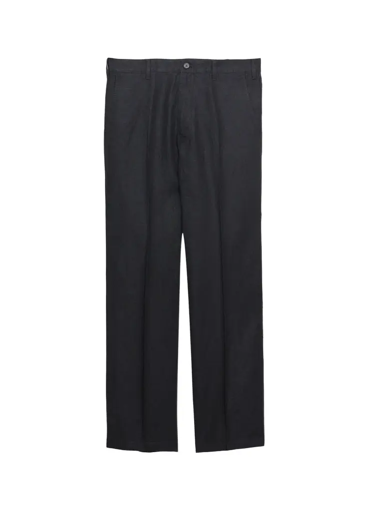 Prada Men's Wide-Leg Linen Pants