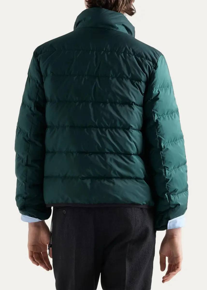 Prada Men's Re-Nylon Down Jacket | Thumbnail 3