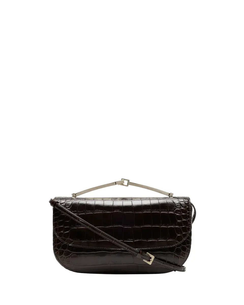 Tom Ford Arc Mini Croc-Embossed Leather Crossbody Bag | Thumbnail 2 Tom Ford Arc Mini Croc-Embossed Leather Crossbody Bag | Thumbnail 2