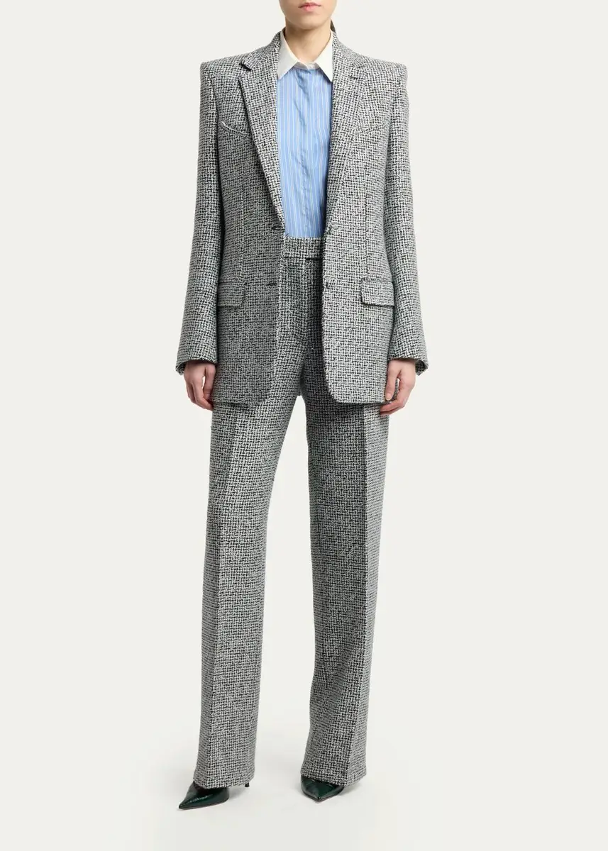 Tom Ford Striped Silk Button-Down Shirt | Thumbnail 2 Tom Ford Striped Silk Button-Down Shirt | Thumbnail 2