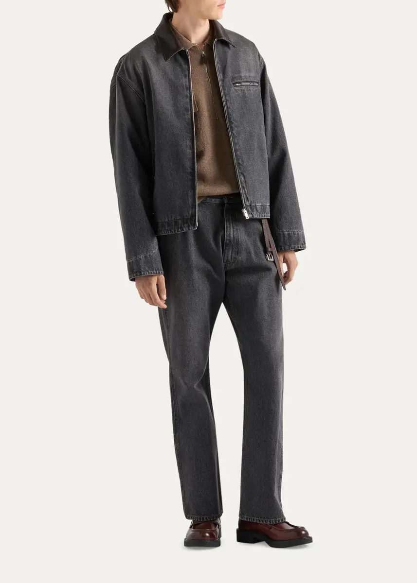 Prada Men's Five-Pocket Denim Jeans | Thumbnail 2 Prada Men's Five-Pocket Denim Jeans | Thumbnail 2