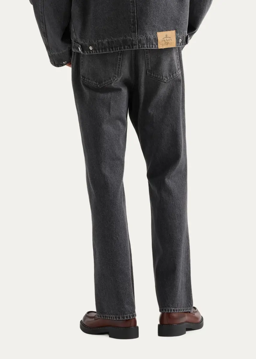 Prada Men's Five-Pocket Denim Jeans | Thumbnail 3 Prada Men's Five-Pocket Denim Jeans | Thumbnail 3