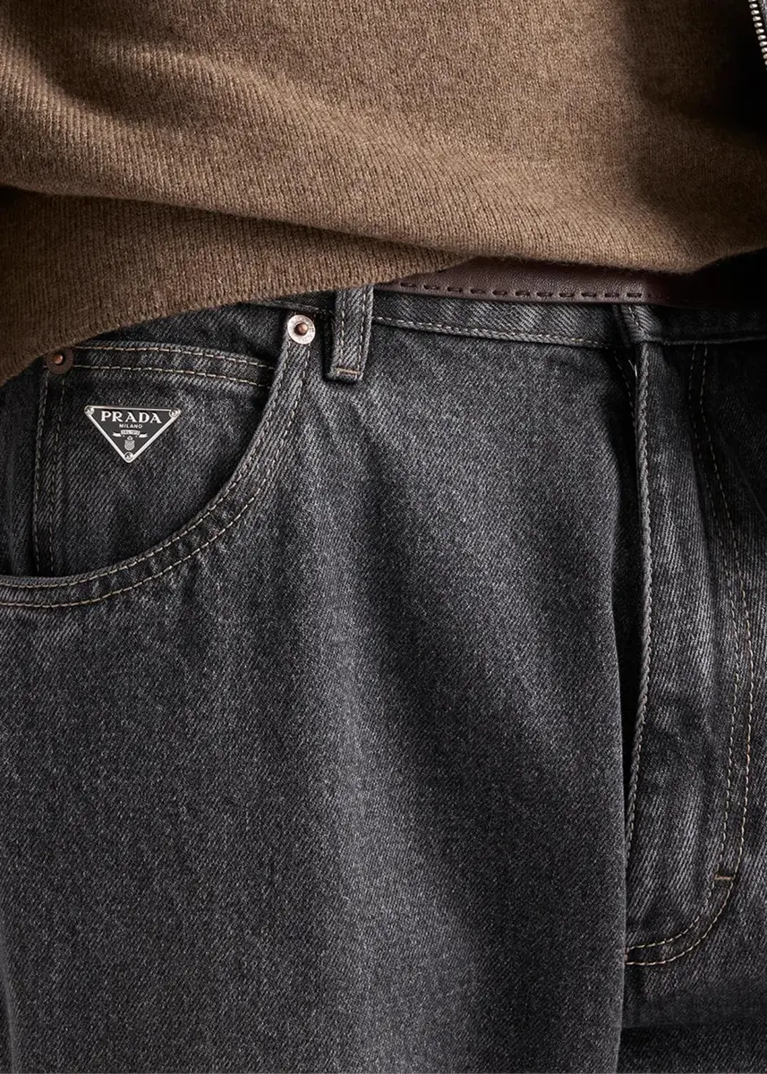 Prada Men's Five-Pocket Denim Jeans | Thumbnail 5 Prada Men's Five-Pocket Denim Jeans | Thumbnail 5