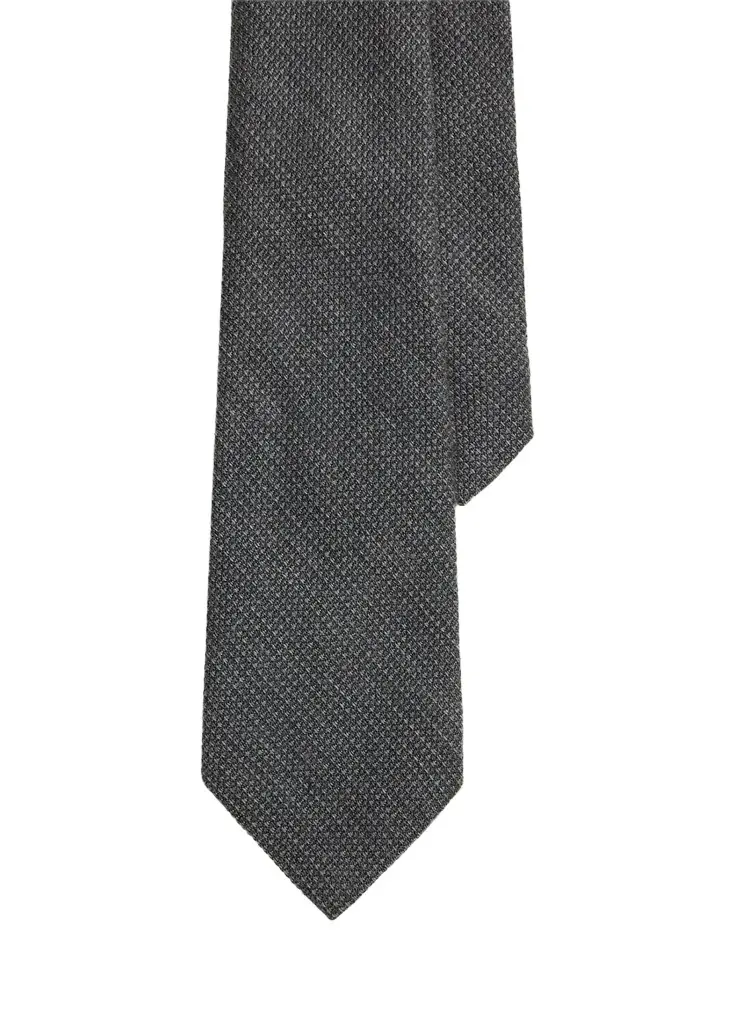 Ralph Lauren Purple Label Men's Textured Wool-Silk-Cashmere Tie