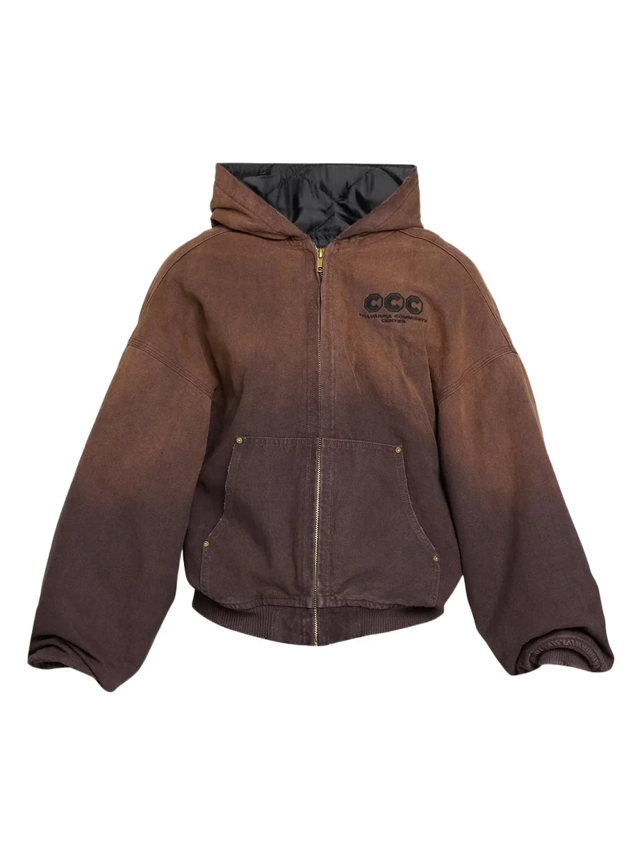 Men's Faux Suede Tonal Ombré Jacket Men's Faux Suede Tonal Ombré Jacket