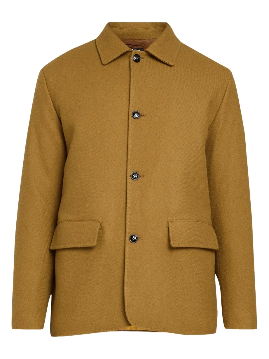 Kiton Men's Cashmere Twill Car Coat