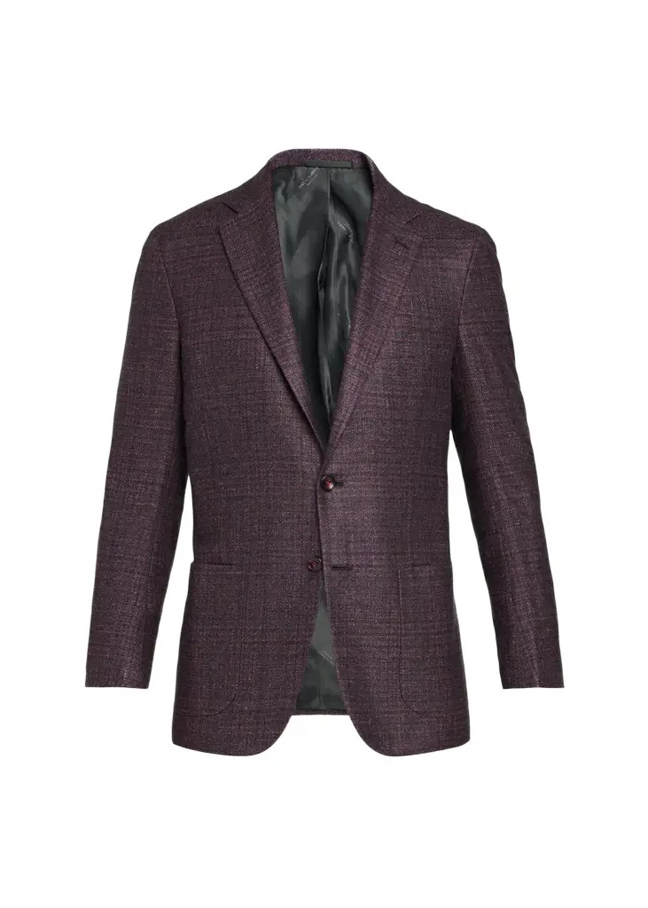 Men's Plaid Single-Breasted Sport Coat Men's Plaid Single-Breasted Sport Coat