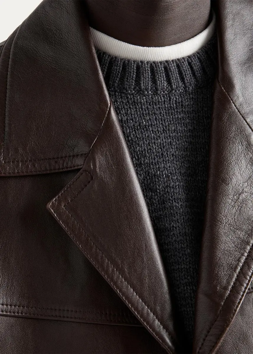 Prada Men's Wool Crewneck Sweater | Thumbnail 5 Prada Men's Wool Crewneck Sweater | Thumbnail 5