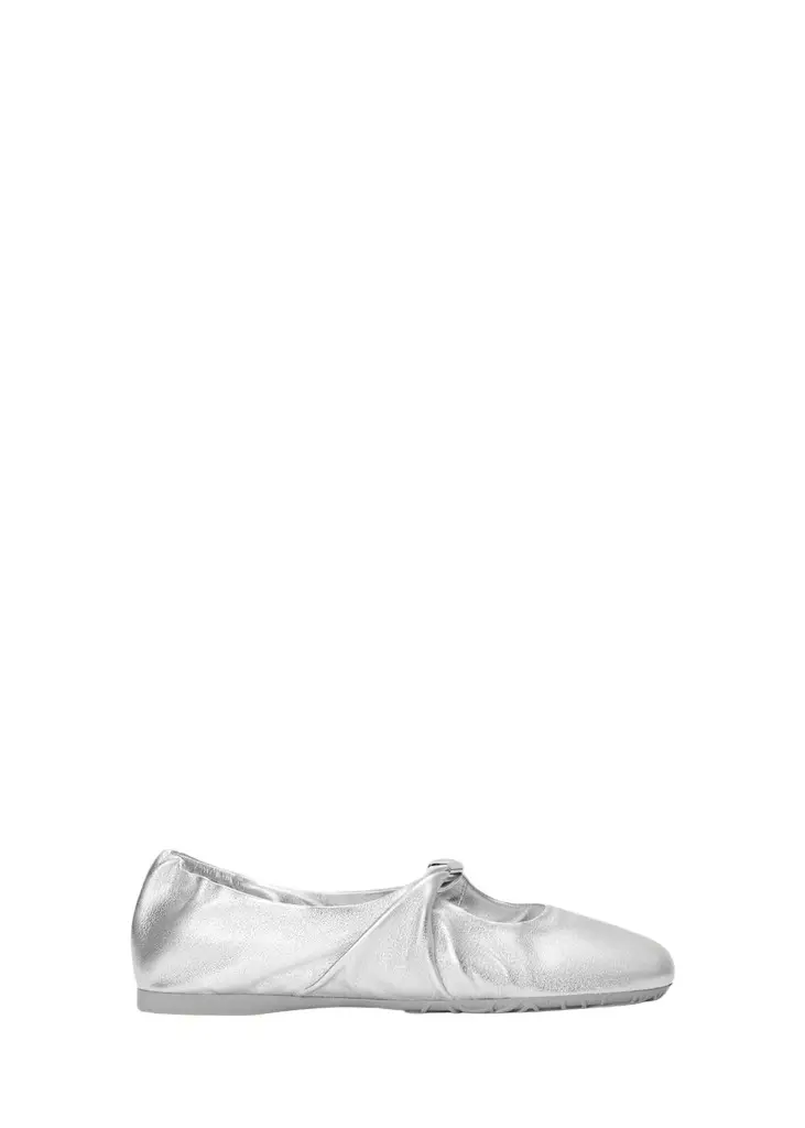Pebble Soft Square Toe Ballerina Flats Pebble Soft Square Toe Ballerina Flats