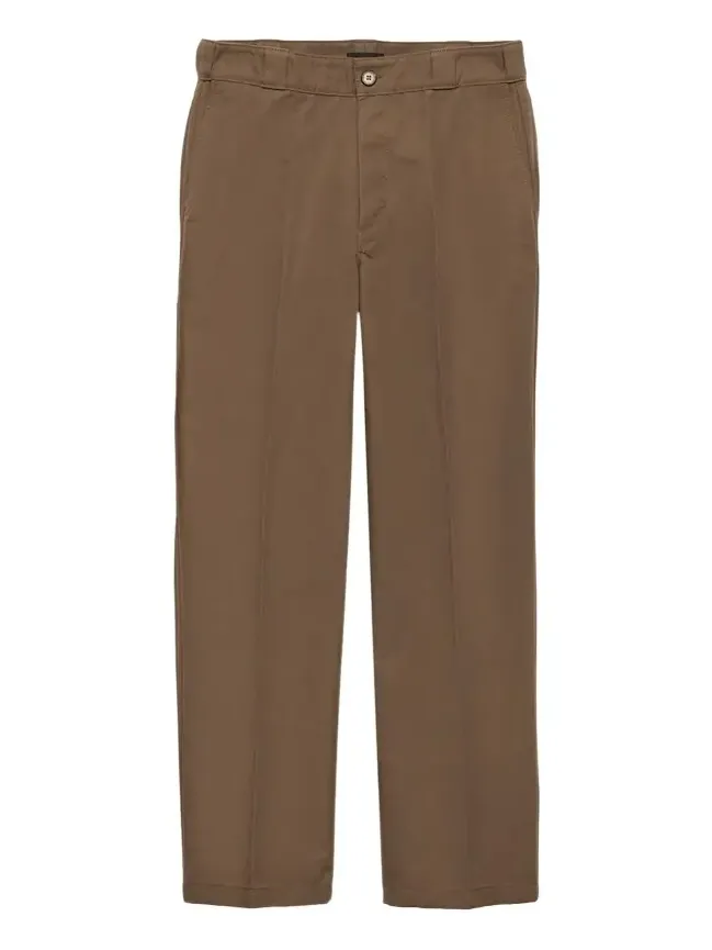 Prada Men's Technical Canvas Cotton Pants