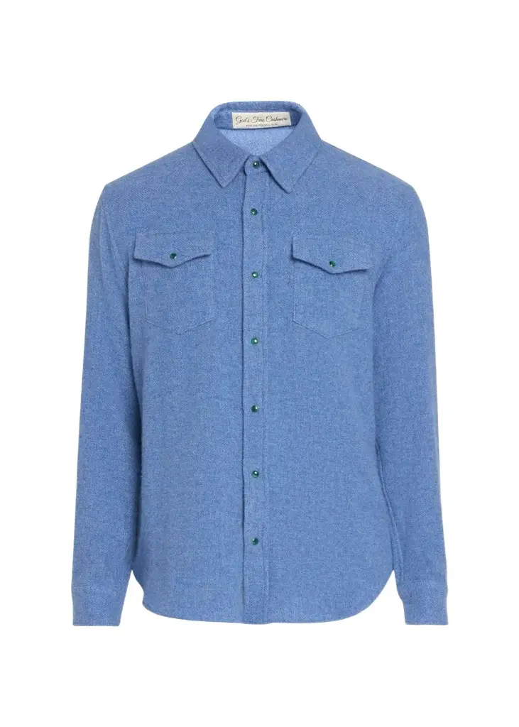 God’s True Cashmere Men's Cashmere Shirt