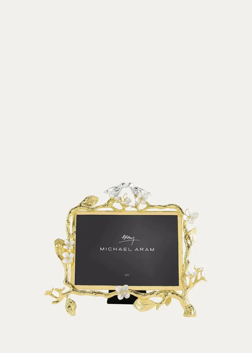 Michael Aram Lovebirds Silver & Gold Frame, 5" x 7" | Thumbnail 2 Michael Aram Lovebirds Silver & Gold Frame, 5" x 7" | Thumbnail 2