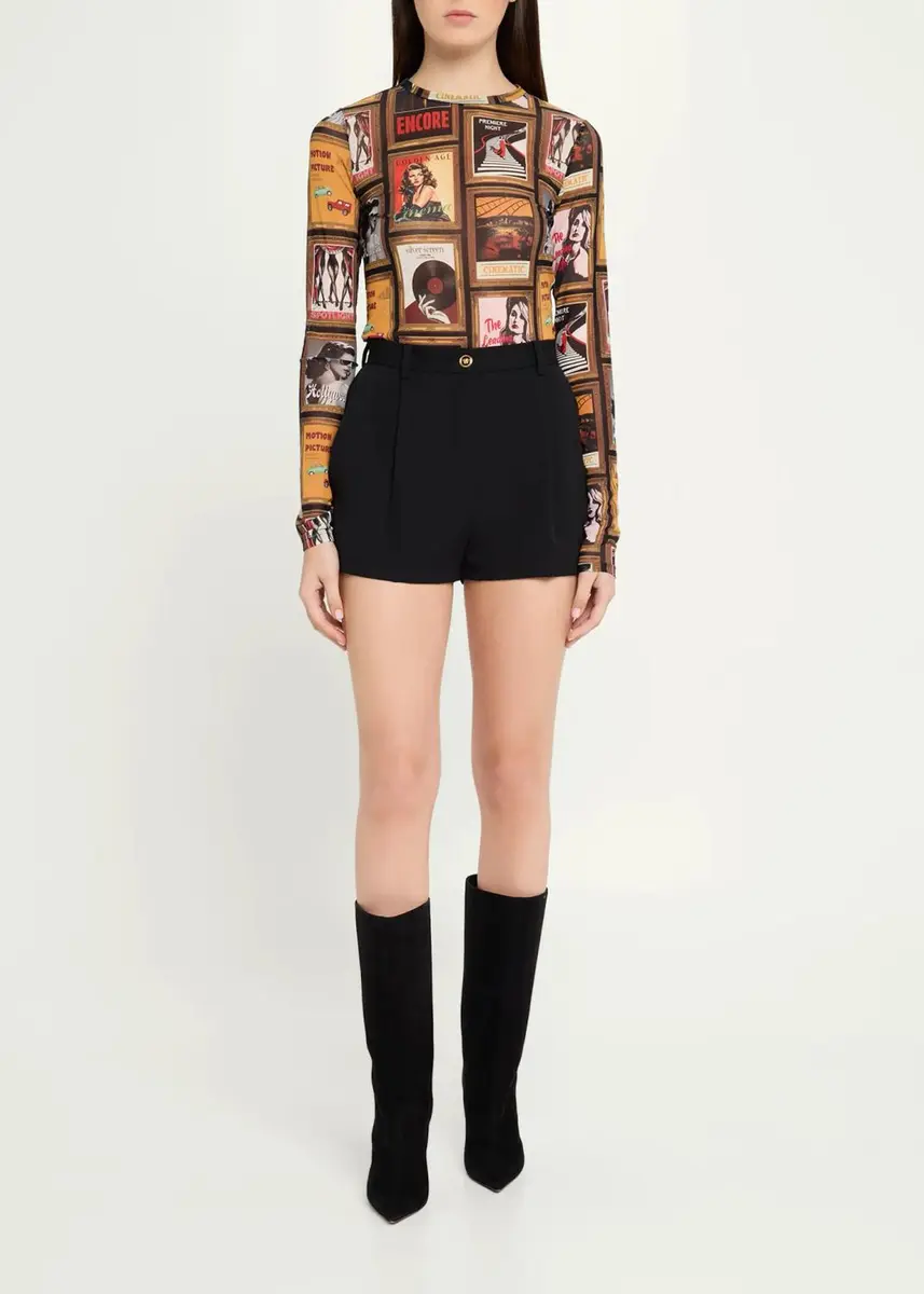 Alice + Olivia Delaina Long-Sleeve Top | Thumbnail 2