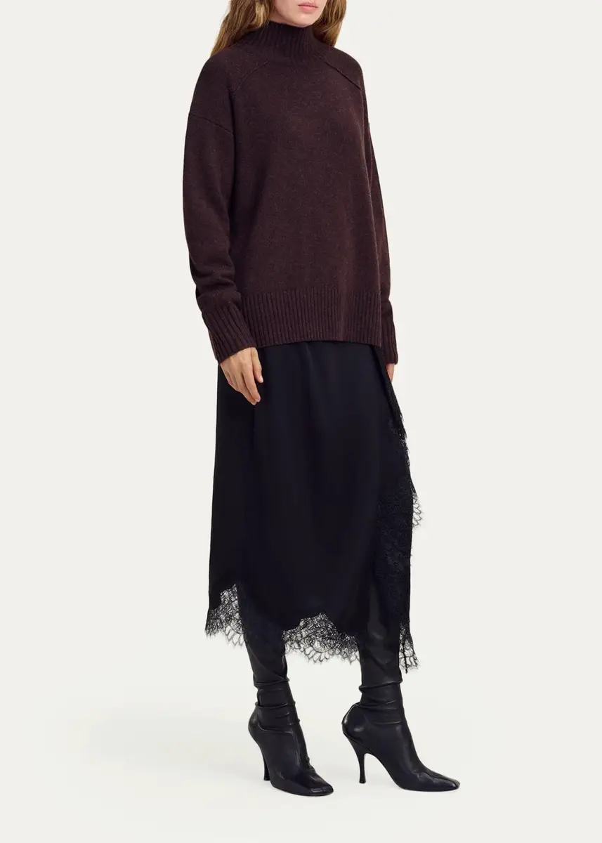 A.L.C. Archie Mock-Neck Cashmere Sweater | Thumbnail 2 A.L.C. Archie Mock-Neck Cashmere Sweater | Thumbnail 2