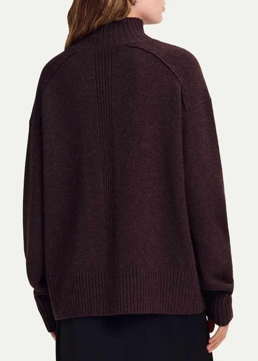 A.L.C. Archie Mock-Neck Cashmere Sweater | Thumbnail 3 A.L.C. Archie Mock-Neck Cashmere Sweater | Thumbnail 3